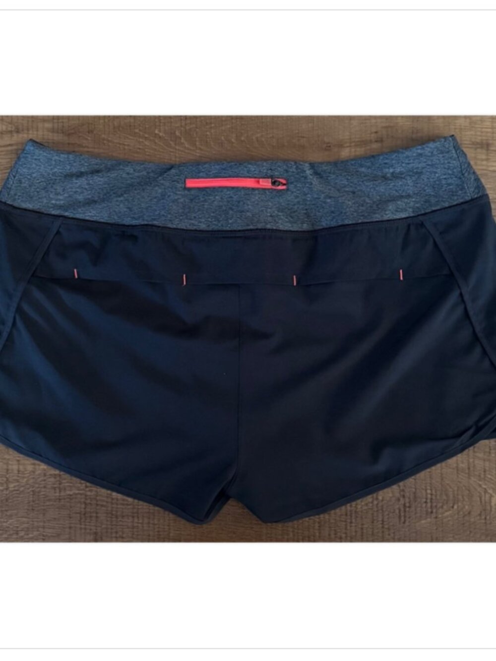 MPG Women's Black Athletic Shorts Running Gym Training Lined Zipper Pocket EUC - Picture 4 of 9